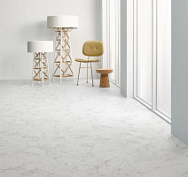 Forbo Allura Click Pro 63450CL5 white marble фото 2 | FLOORDEALER